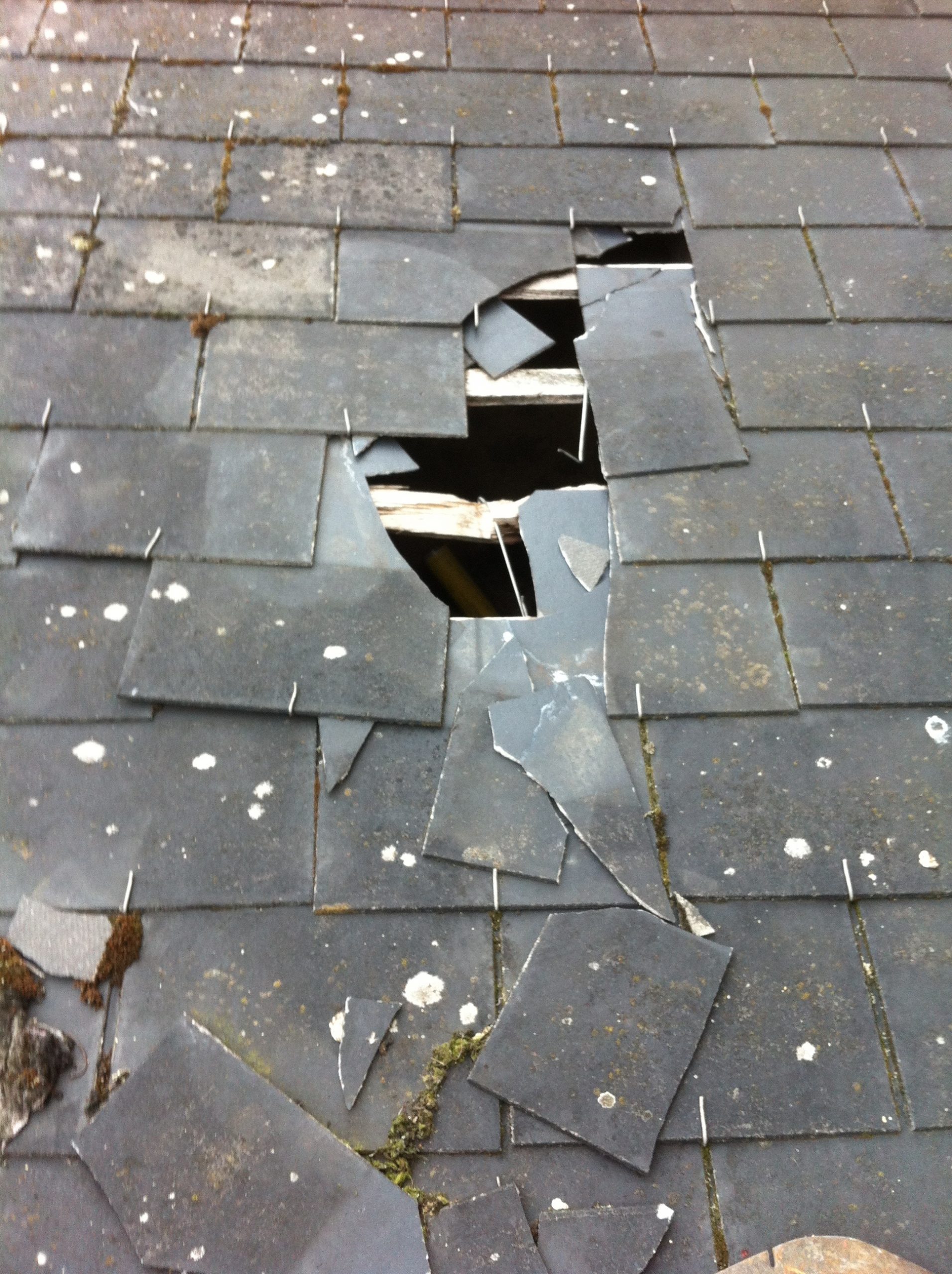roof slate maintenance